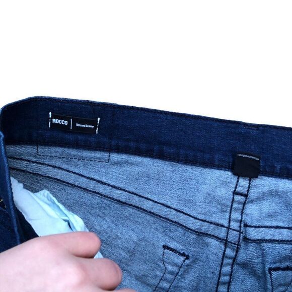 True Religion Jeans Size 40 ROCCO RELAXED SKINNY Blue - Picture 11 of 11